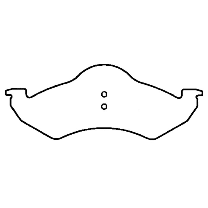 Колодки тормозные Friction Master ELT820