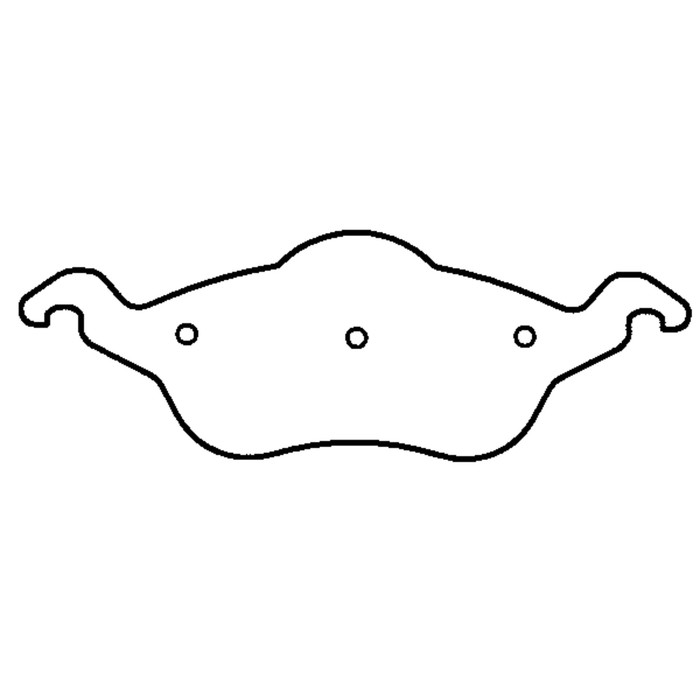 Колодки тормозные Friction Master CMX816