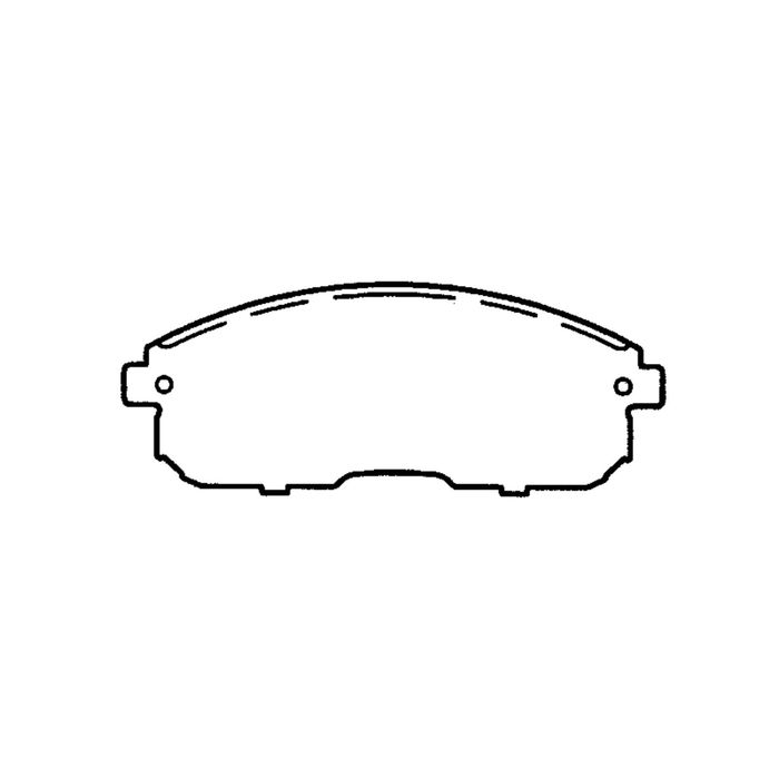 Колодки тормозные Friction Master CMX815
