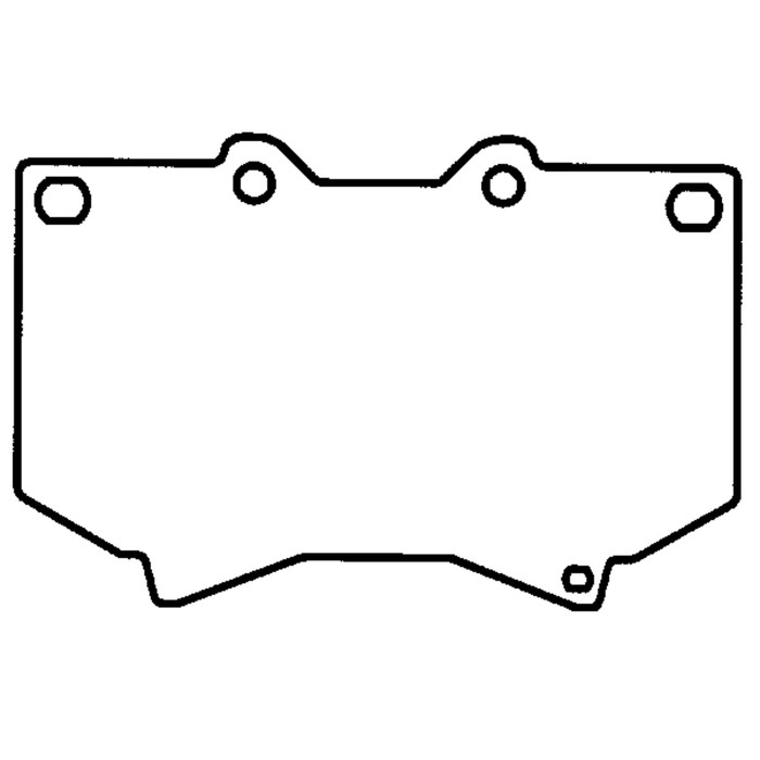 Колодки тормозные Friction Master ELT812