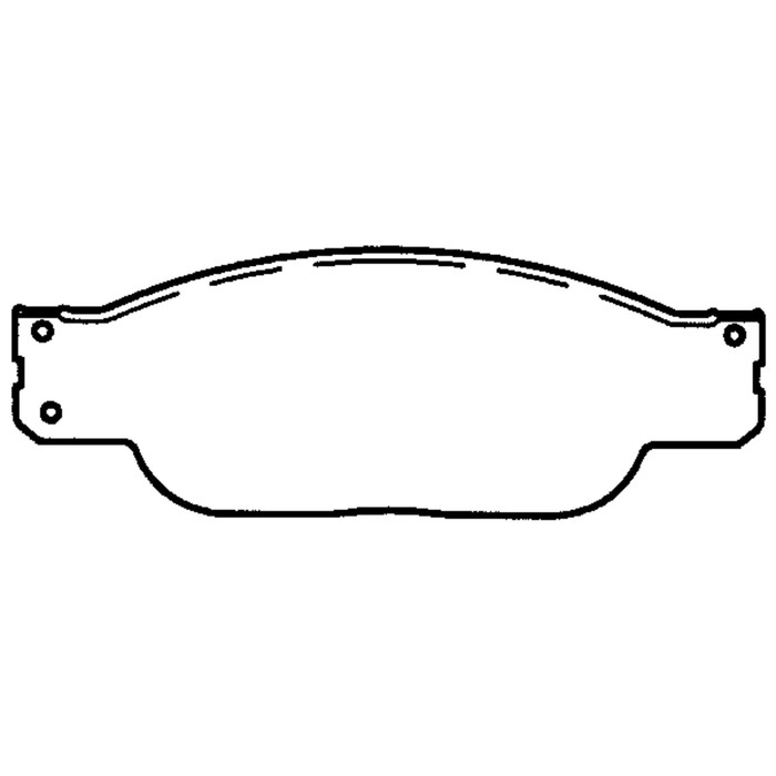 Колодки тормозные Friction Master CMX805