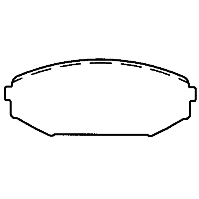 Колодки тормозные Friction Master ELT793