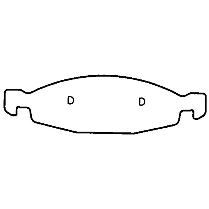 Колодки тормозные Friction Master ELT790