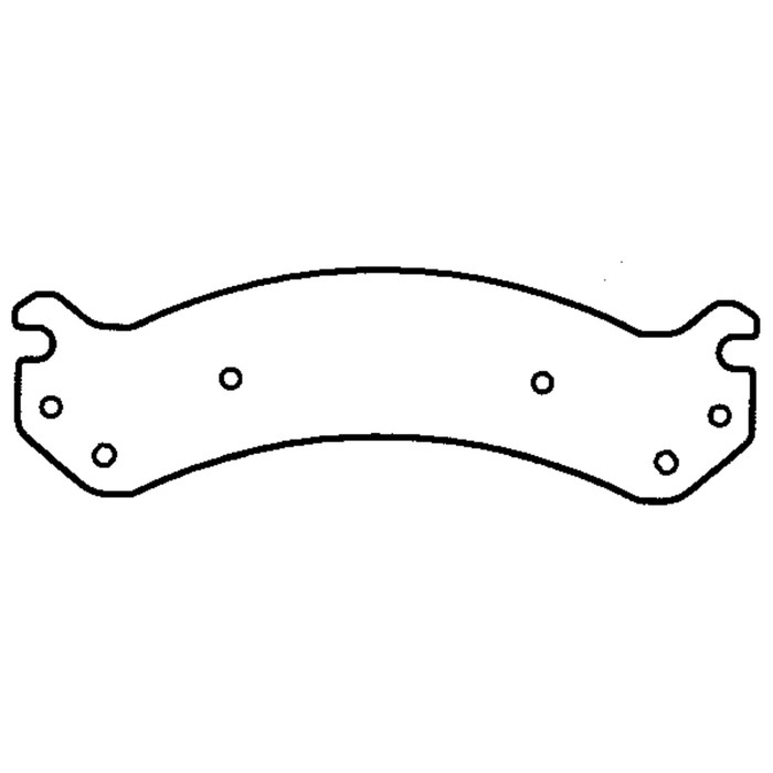 Колодки тормозные Friction Master CMX784