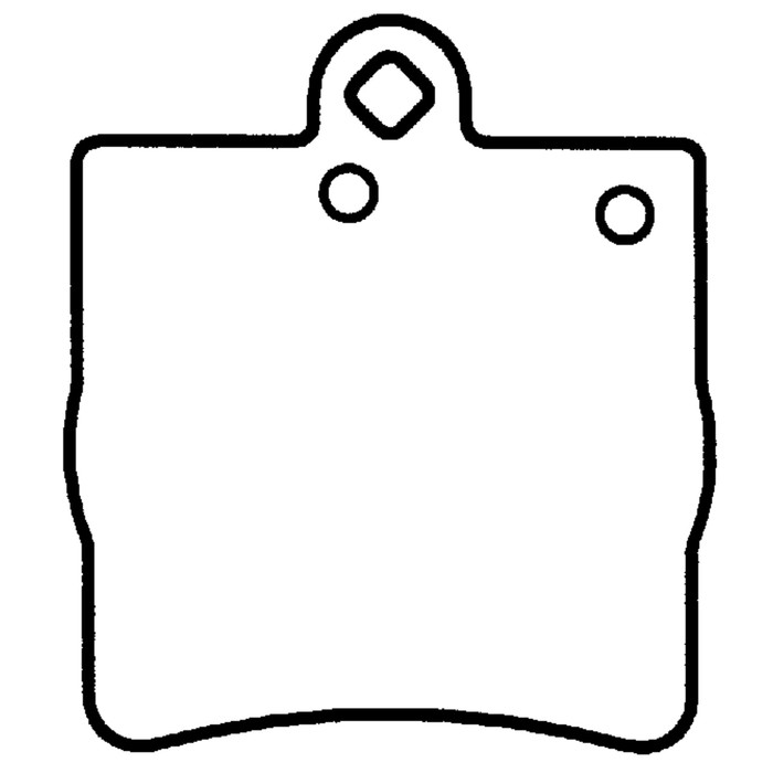 Колодки тормозные Friction Master ELT779