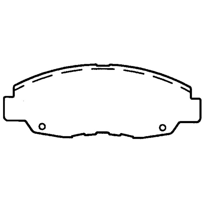 Колодки тормозные Friction Master MKD764