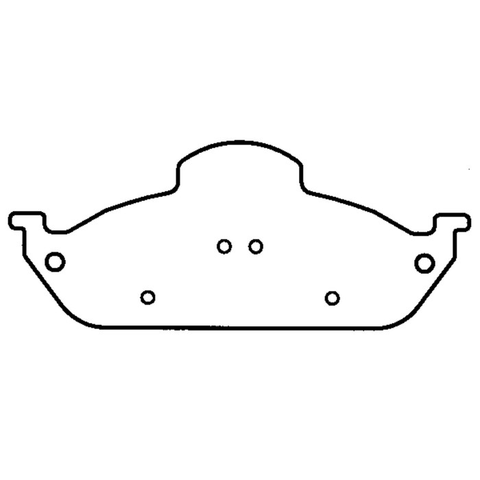 Колодки тормозные Friction Master CMX760