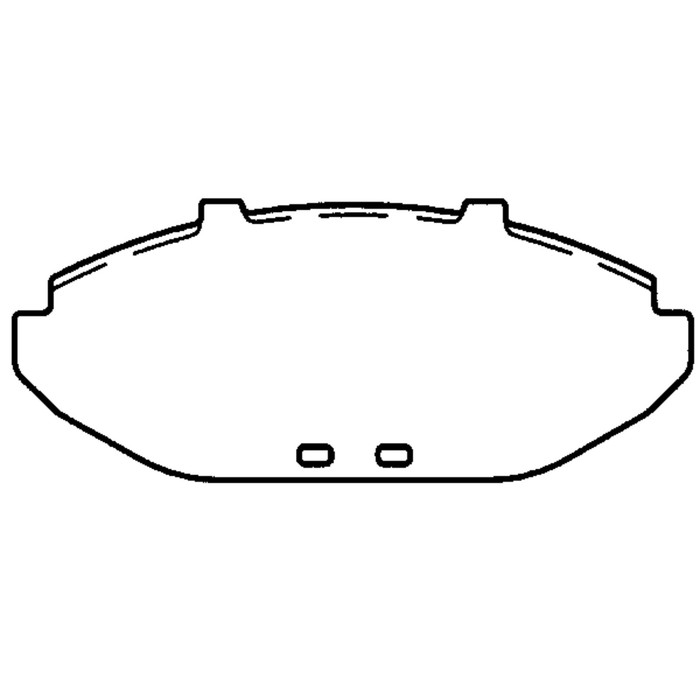 Колодки тормозные Friction Master CMX748