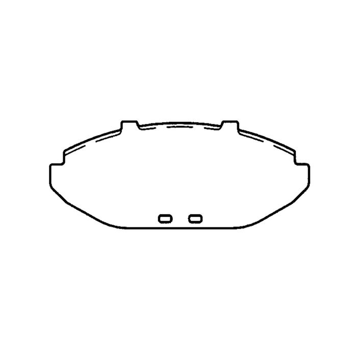 Колодки тормозные Friction Master CMX748