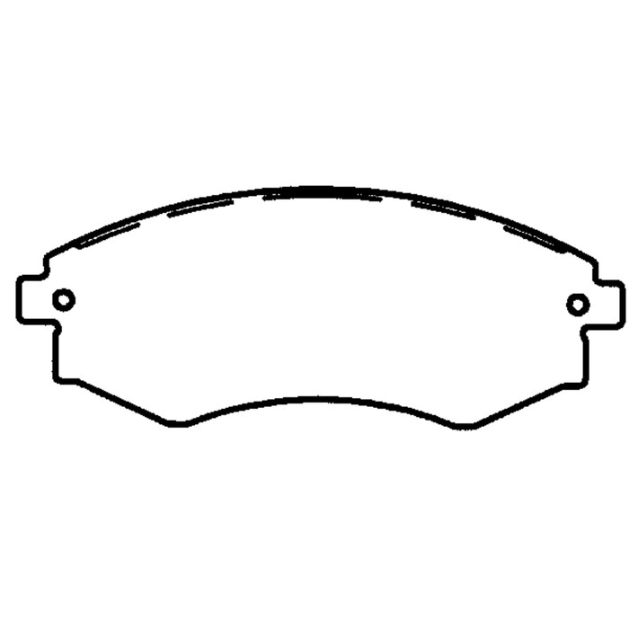 Колодки тормозные Friction Master CMX747