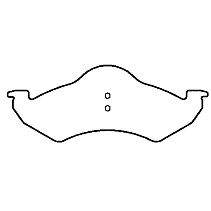 Колодки тормозные Friction Master ELT746