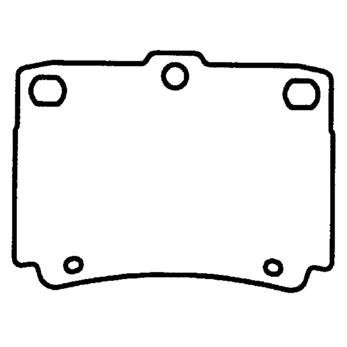 Колодки тормозные Friction Master ELT733