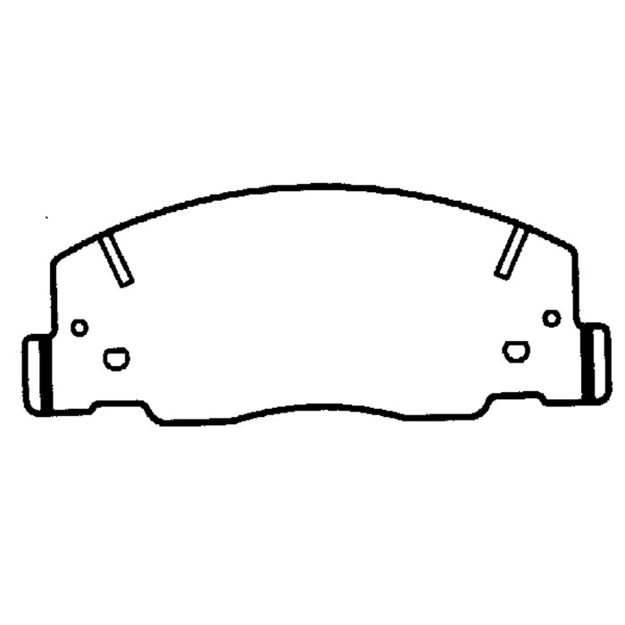 Колодки тормозные Friction Master MKD716