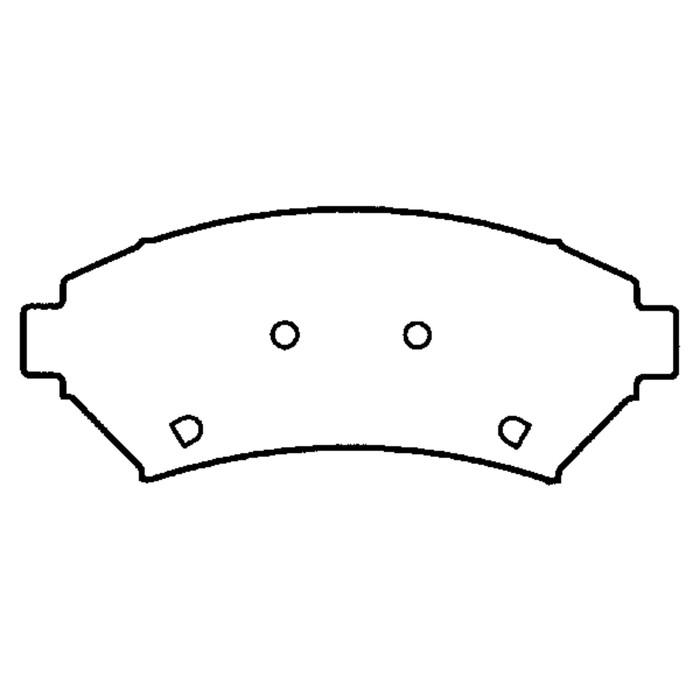 Колодки тормозные Friction Master CMX699