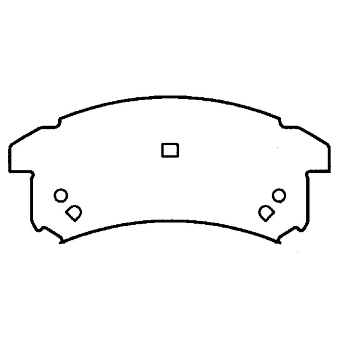 Колодки тормозные Friction Master MKD673