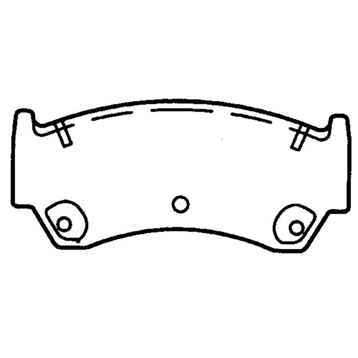 Колодки тормозные Friction Master MKD668