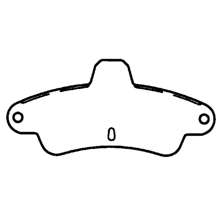 Колодки тормозные Friction Master CMX661