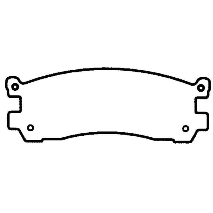 Колодки тормозные Friction Master MKD553