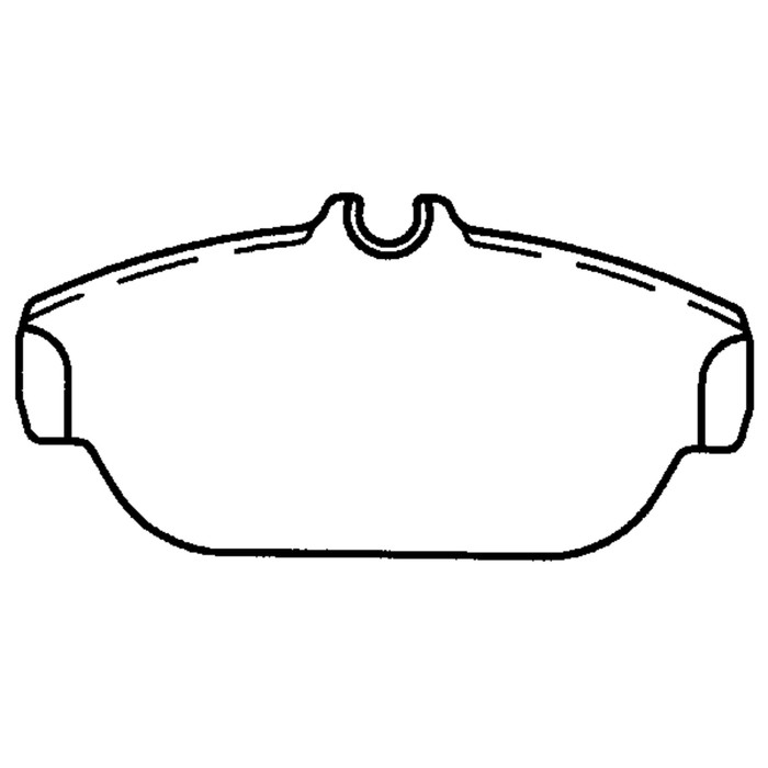 Колодки тормозные Friction Master CMX542