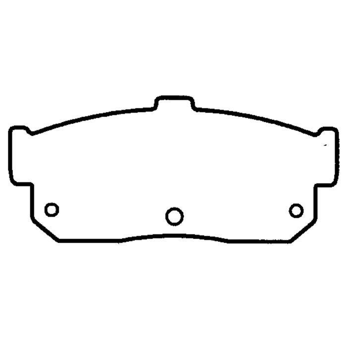 Колодки тормозные Friction Master CMX540