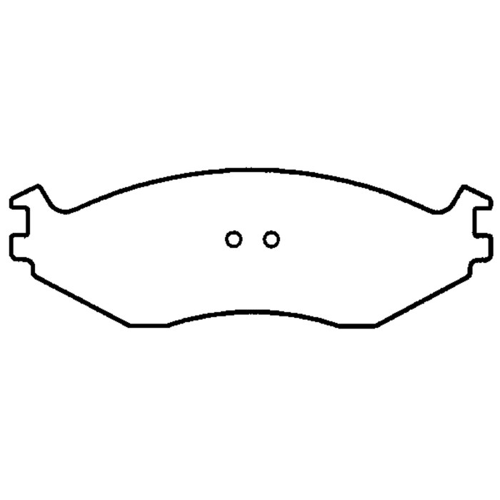 Колодки тормозные Friction Master MKD521