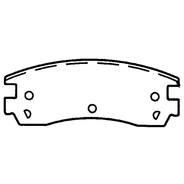 Колодки тормозные Friction Master CMX508