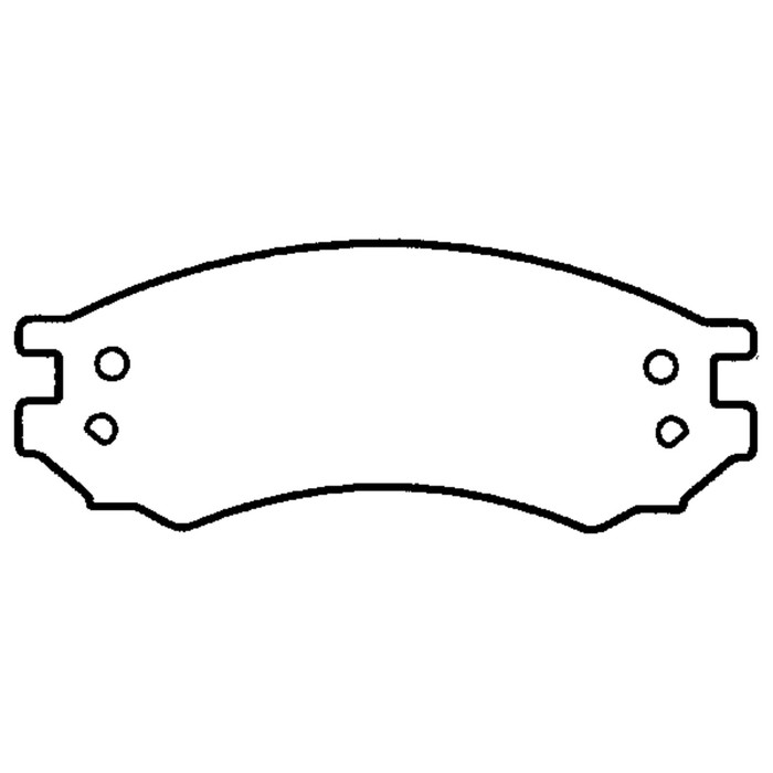 Колодки тормозные Friction Master ELT507