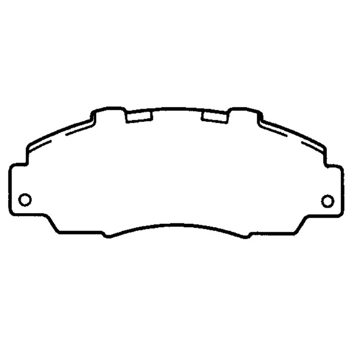 Колодки тормозные Friction Master ELT503