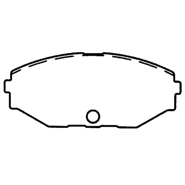 Колодки тормозные Friction Master MKD486