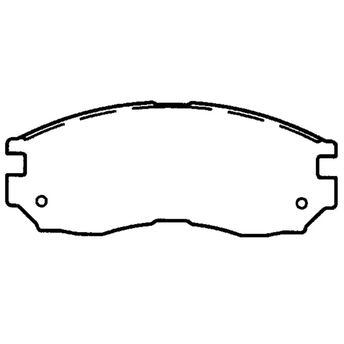 Колодки тормозные Friction Master ELT484