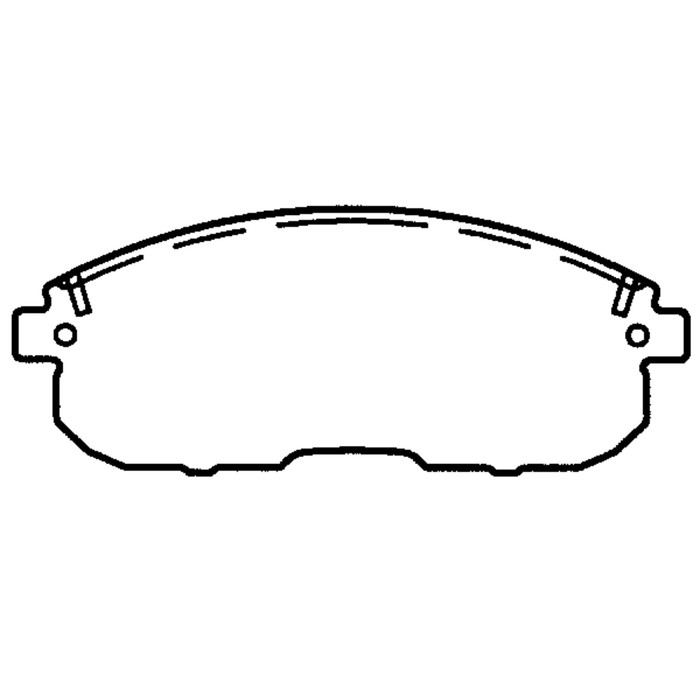 Колодки тормозные Friction Master ELT653