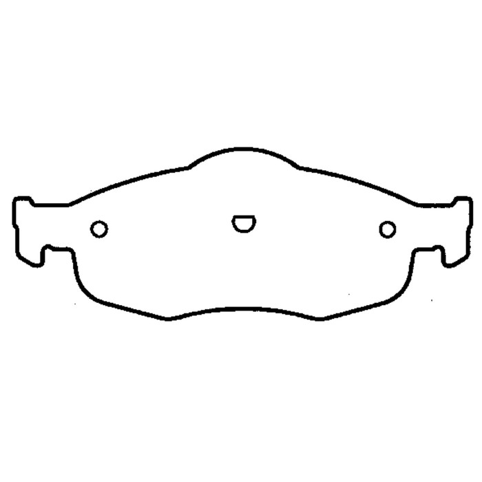 Колодки тормозные Friction Master CMX648