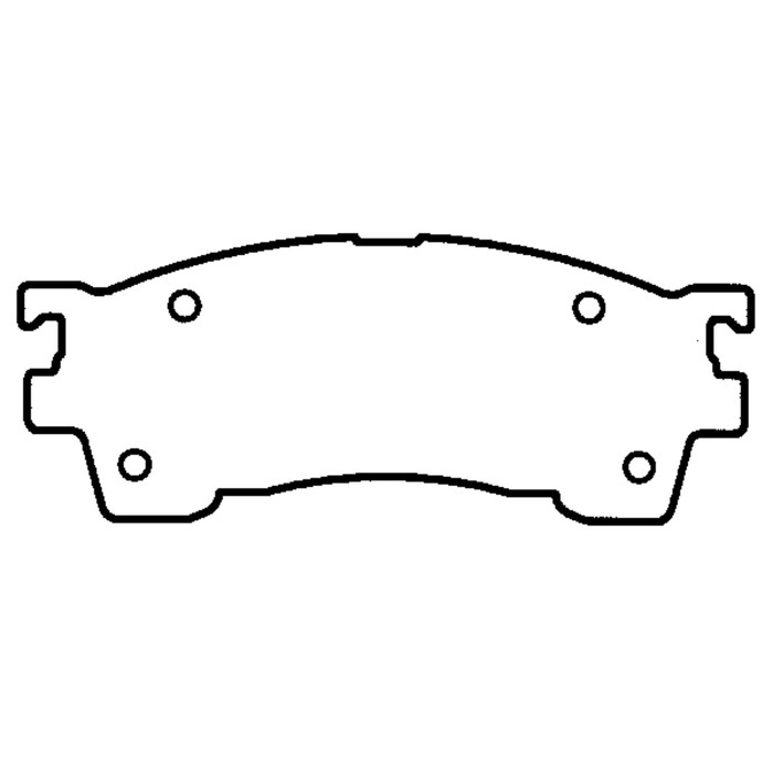 Колодки тормозные Friction Master MKD637