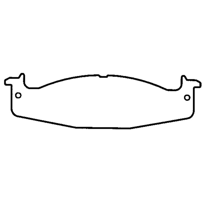 Колодки тормозные Friction Master ELT632