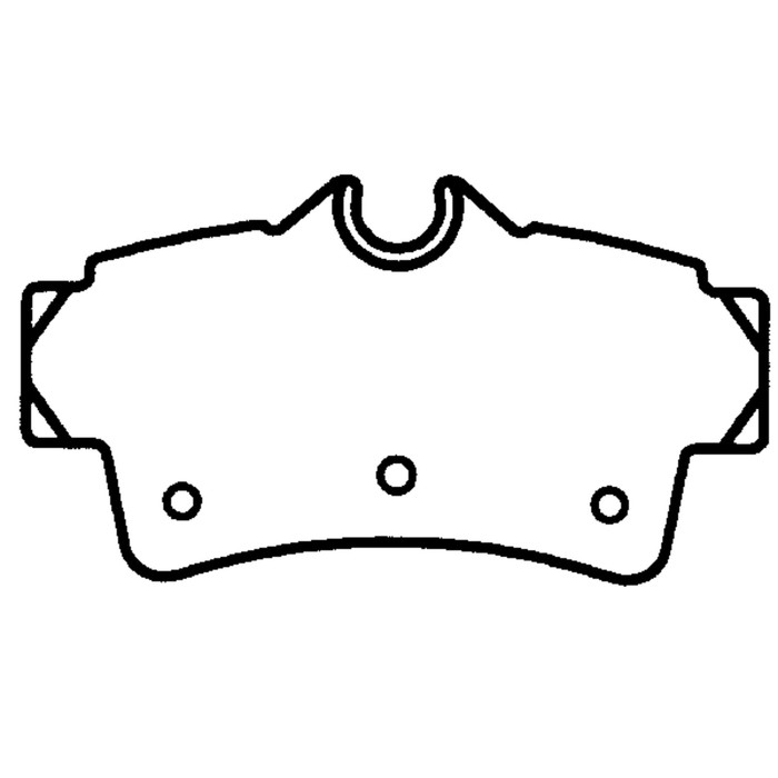 Колодки тормозные Friction Master CMX627