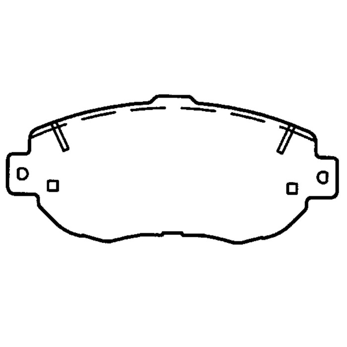 Колодки тормозные Friction Master ELT619
