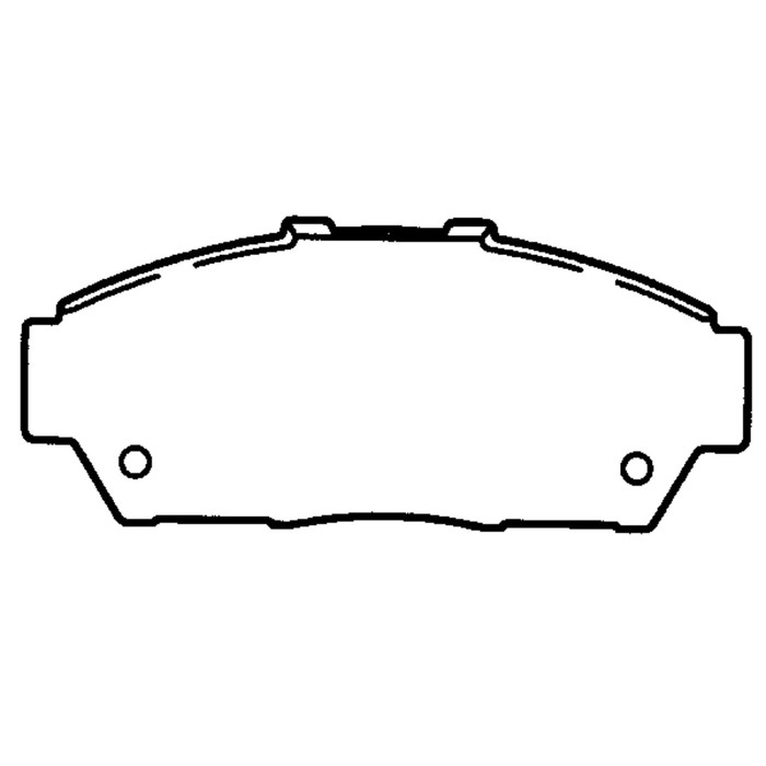 Колодки тормозные Friction Master CMX617