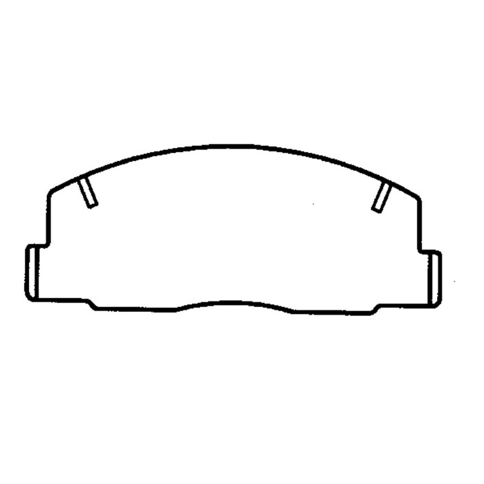 Колодки тормозные Friction Master MKD615