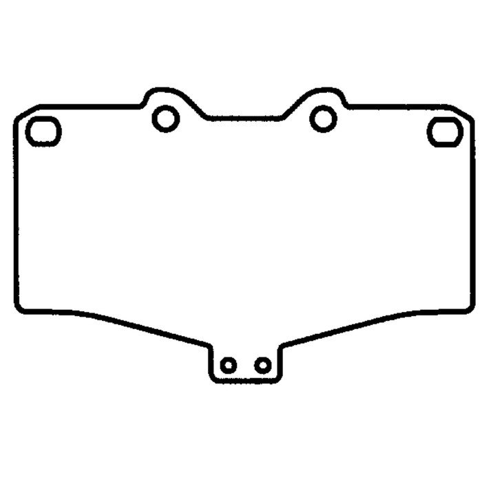 Колодки тормозные Friction Master ELT611