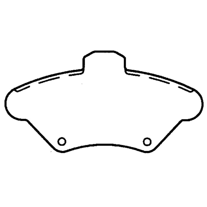 Колодки тормозные Friction Master ELT600