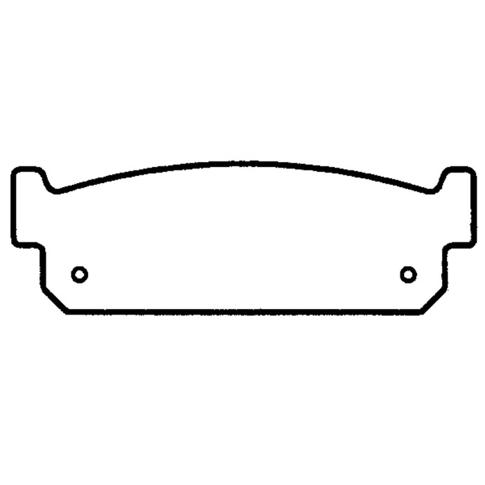 Колодки тормозные Friction Master CMX588