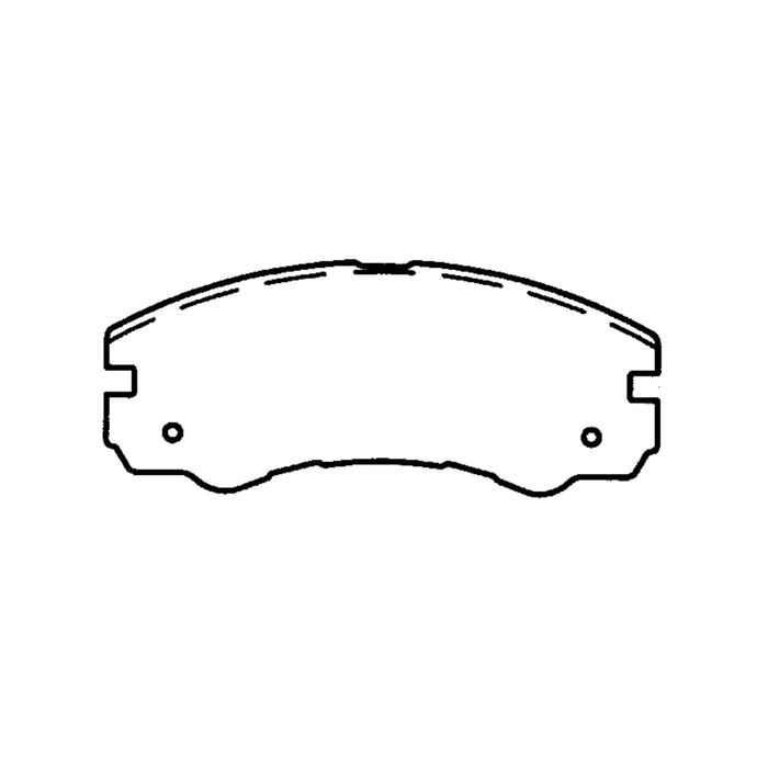 Колодки тормозные Friction Master MKD579