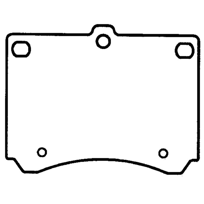 Колодки тормозные Friction Master ELT473