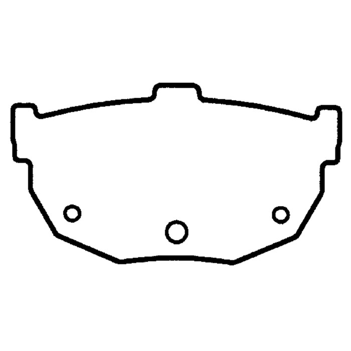 Колодки тормозные Friction Master CMX464