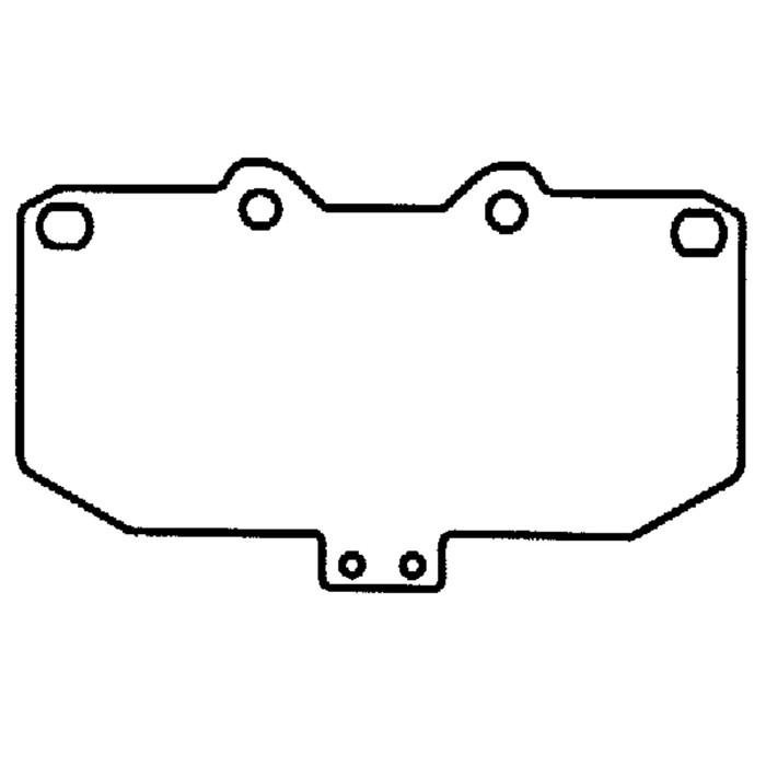 Колодки тормозные Friction Master MKD460