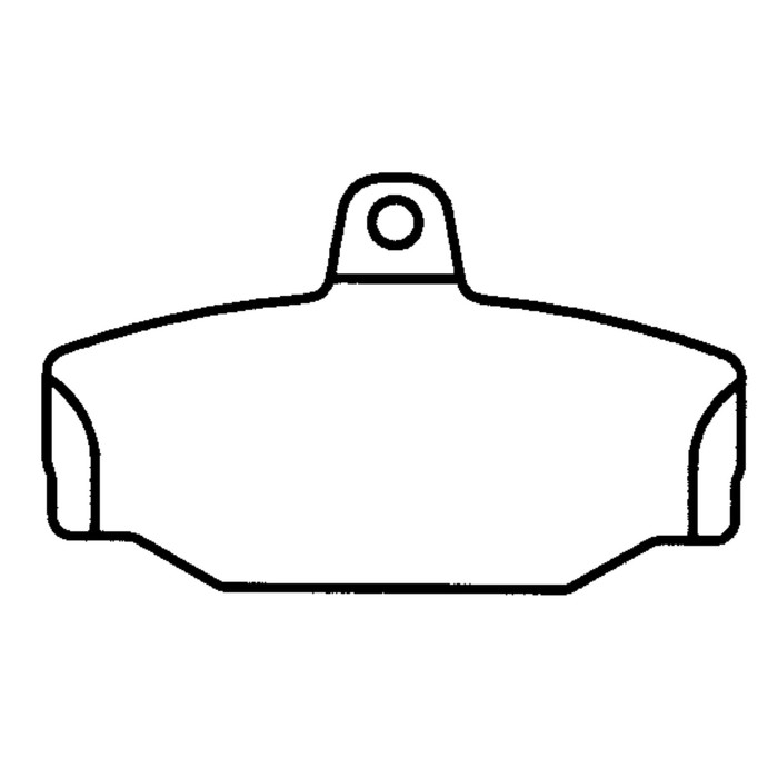 Колодки тормозные Friction Master CMX391