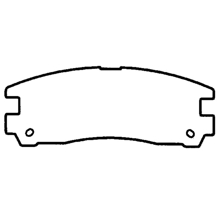 Колодки тормозные Friction Master CMX383