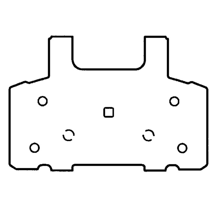 Колодки тормозные Friction Master ELT370