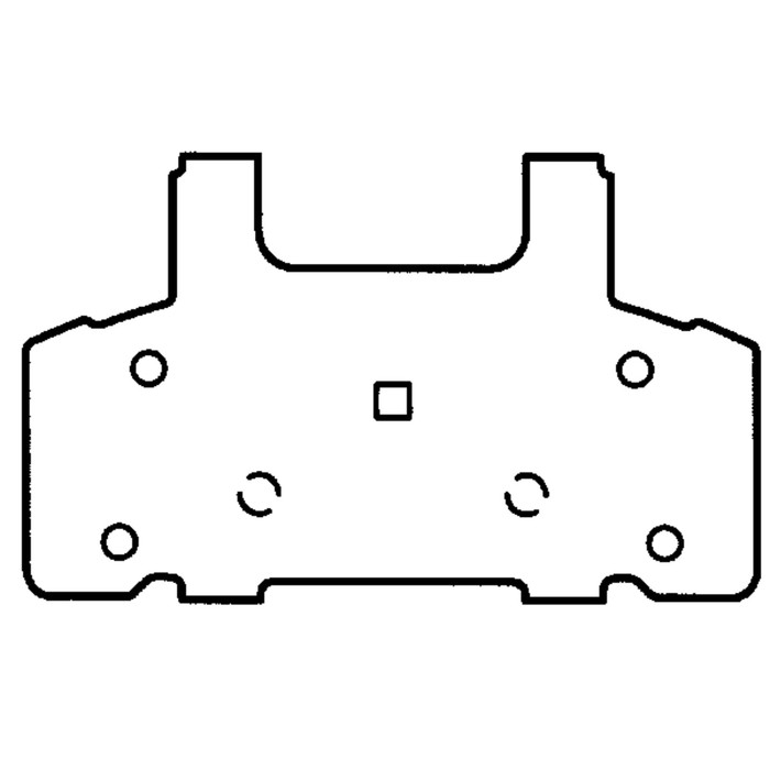Колодки тормозные Friction Master CMX369