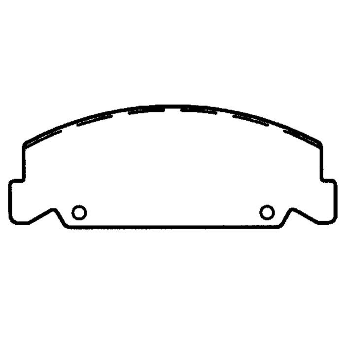 Колодки тормозные Friction Master CMX273